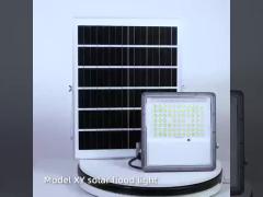 Aluminum Solar Flood Light 6000K - 6500K Brightest LED Flood Light For Harsh Environments