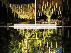 Waterproof Holiday Decoration Light 30cm / 50cm / 80cm Meteor Shower Christmas Lights