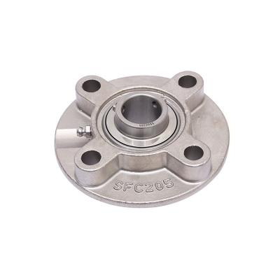 China High Temperature Best Price Stainless Steel Can Be Customized Round Outer Spherical Seated Bearing SFC211 for sale