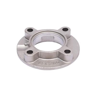 China Highest Quality High Temperature Stainless Steel Can Be Customized Round Outer Spherical Seated Bearing SFC210 for sale