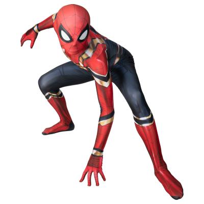 China Printing Movies Spider-Man: No Answer Cosplay Clothes Spiderman Jumpsuits Costumes For Kid And Adult for sale