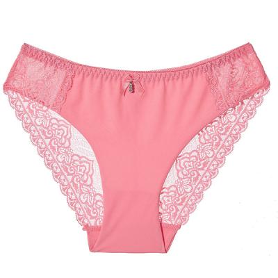 China BEIZHI Women's Anti-Static Hot Nylon Sexy Women's Lace Panties Transparent Panties for sale