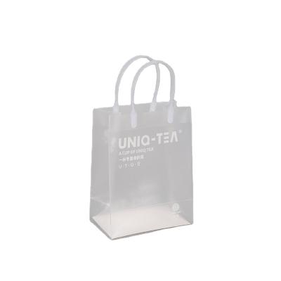 China Recyclable Custom Transparent PVC Gift Bag PVC Bags Transparent Packaging for sale