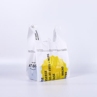 China Recyclable Custom Printing Heavy Duty Retail Single Layer Custom Plastic Bags With Logo for sale