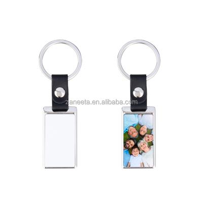 China Blank Sublimation Digital Photo Metal Durable Personalized Name Keychains for sale