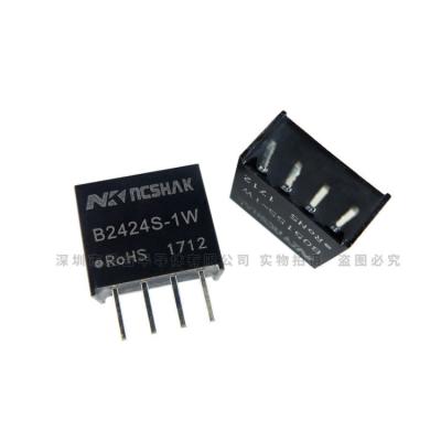 China Original New B2424S 1W 24V Electronic Products Power Supply Module 4 Pin B2424S-1W Isolation Converter Module for sale