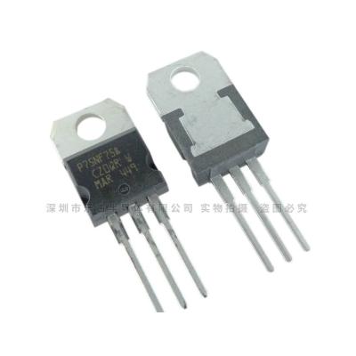 China New Original General Purpose MOSFET P75NF75 N-Channel TO-220 IC Chip STP75NF75 for sale