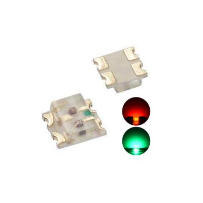 China Good Quality Electronic Products Two Color SMD LED Lamp Chip LED Red 1615 And Green 0603 Green Beads for sale