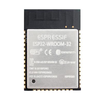 China bluetooth electronic module products ESP32 WiFi dual-core CPU chip ESP-WROOM-32 dual-mode module ESP-32S for sale