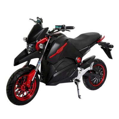 China 13 Inch Electric Motorbikes 72v 3000w Adult Sports 100kph Outdoor Electric Motorcycle 80km Range for sale