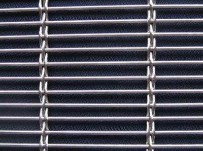 China Triple Warp Weave Decorative Metal Mesh 1.6mmx2.9mm for sale