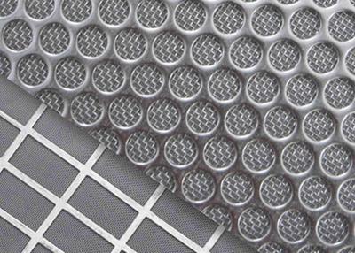 China 1 micron aan 300 Micron Gesinterde Draad Mesh With Punching Plate ISO Te koop