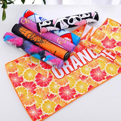 China Child-Proof Reactive Printing Extra Large Oversized Basketball Microfiber Rectangle Beach Bath Swimming Pool Towel Beach Towel for sale