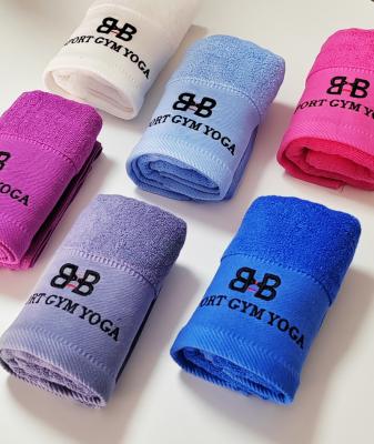 China Child-Proof Factory direct new 100% Cotton  Towel  Quick Drying Towel Super Absorbent Dry Hair towel Customizable embroidered logo for sale