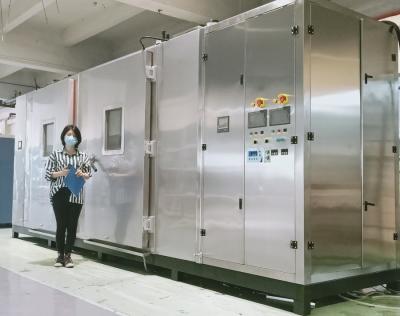 China Caminhada de refrigeração água no controle separado 380V da câmara do AB da câmara do teste à venda