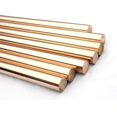 China Beryllium Copper Rod High Strength C17200 cobalt Beryllium Bronze Copper Rod Copper Round Bar Price Supplier for sale