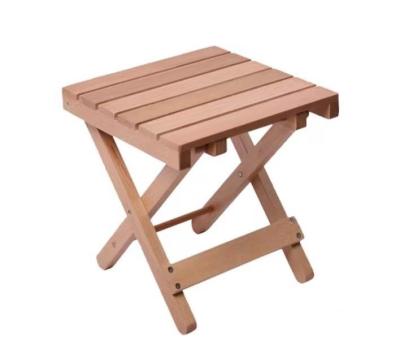 China Eco-friendly Mini Portable Lightweight Small Wooden Folding Chair Cheap Travel Chair for sale