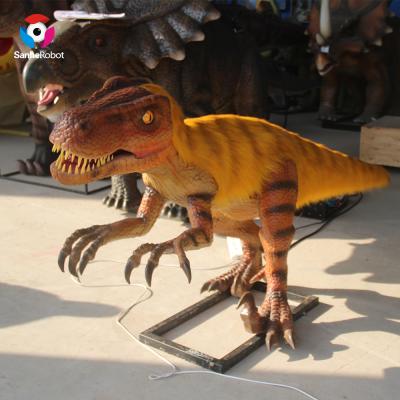 China Zigong Lifelike Realistic Jurassic Dinosaur Theme Park Moving Life Size Movable Dinosaur for sale