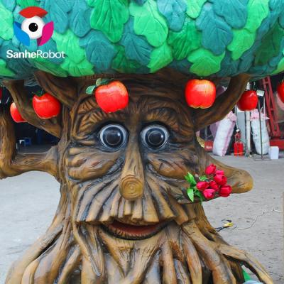 China Realistic Motion Expedition and Handling - RC024 Customized Realistic Animatronic Talking Tree with Euphony for sale