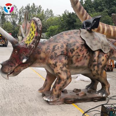 China Kids realistic fun motion dinosaur animatronic rides for sale outdoor animatronic dinosaur kids rides for sale