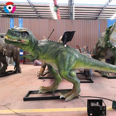 China Realistic Motion Expedition And Manipulation - DR021 Theme Park Kids Entertainment Robotic Dinosaur Rides for sale