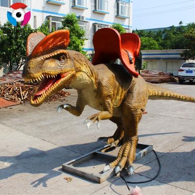 China Motion Amusement Park Realistic Artificial Animatronic Dinosaur Ride for sale