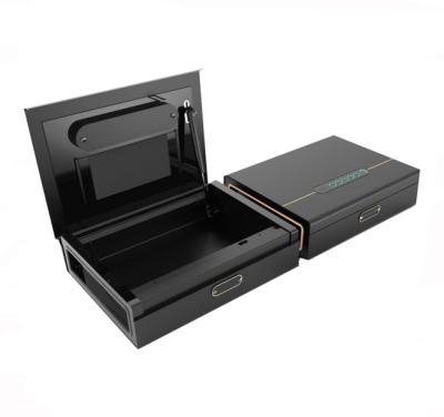 China Metal Guns Hand Gun Safes Small Portable Metal Fingerprint Guns Quick Access Safe for sale