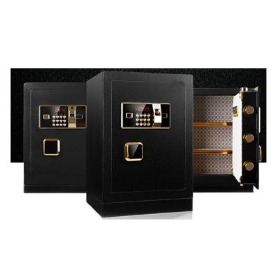 China Cold Rolled Steel Fingerprint Home Office Safe Safe Box for sale