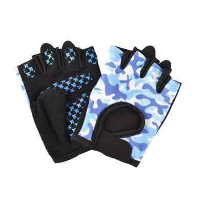 China Breathable Kids Workout Gym Gloves Kids Skateboard Protective Cycling Gloves for sale