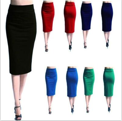 China One-step skirt 2022 summer all-match skirt buttocks wrap anti-static short slim slim pencil skirt sexy one-step skirt for sale