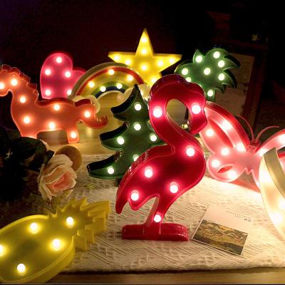 China Safe Wholesale Decorative Led Night Light Novelty Shaped Kids Room Decoration Lamp Battery Operated for sale