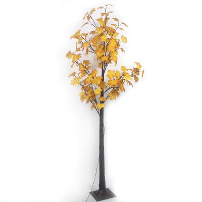 China LED Lighted Tree Lighted Maple Tree - Dotted with 80 Warm White LED Lights 6FT for sale