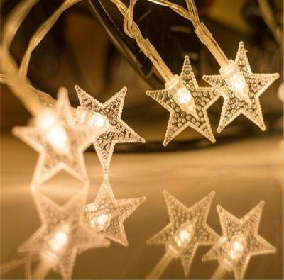 China Durable 3M 20 LED Star String Lights Twinkle Fairy Star Lights String for Birthday Wedding Christmas Home Decoration for sale