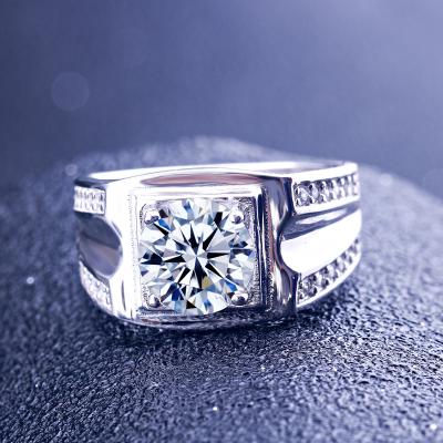 China High Quality FASHIONABLE 925 Sterling Silver Jewelry Wedding Rings for Men for sale