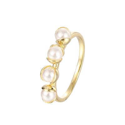 China FASHIONABLE READY TO SHIP New Arrive 925 Sterling Silver Jewelry Freshwater Pearl Ring for sale