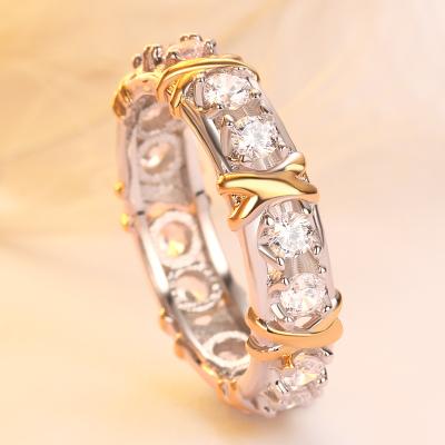 China TRENDY Ready to Ship Iced Out Jewelry 925 Sterling Silver Engagement Ring Iced Out Ring for sale