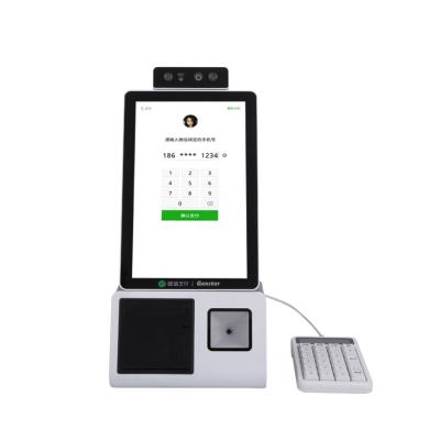 Китай 10.1 Inch Android Capacitive Touch Screen Pos Systems With Facial Recognition Payment For Restaurant 18*15.5*37 cm продается