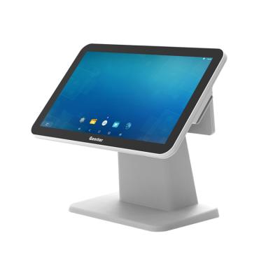 중국 SDK Manufacturer China 15.6 Inch Supermarket Cash Register Machine Dual Screen Touch Screen POS 판매용