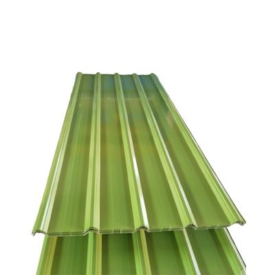 China Construction factory outlet roof sheet color coated corrugated steel sheet iron sheet roof design metal building materials for residential for sale