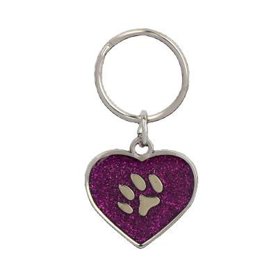 China Diversified Styles Custom Footprint Pop (Be Customized) It Key Chain Charm Key Chain Carved Date Name Aluminum Alloy Material Glitter for sale