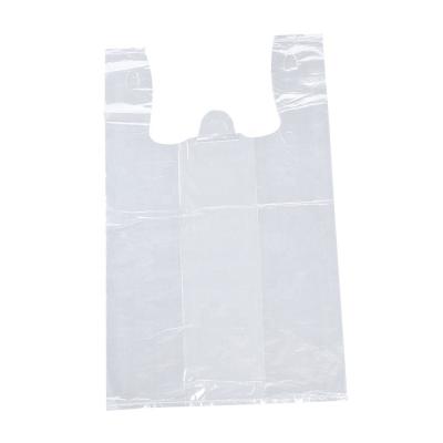 China Wholesale Custom Hot Sale Recyclable LDPE HDPE Clear T-Shirt Packaging Plastic Bag For Shopping Packing for sale