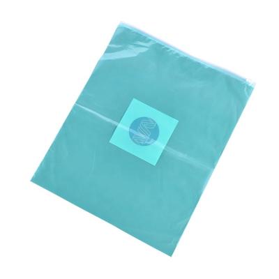 China Recyclable Wholesale Custom Logo High Quality Green Zippered Slider Bags Plastic Slider Bags for sale