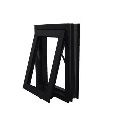 China Latest Design Contemporary Simple Semi-Tempered Aluminum Alloy Glass Window China Manufacturer for sale