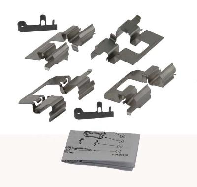 China Stainless Steel Auto Brake System OEM Brake Pad Hardware Kits for sale