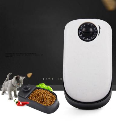 China Hot Selling Plastic Automatic Pet Feeder Automatic Pet Feeder For Wholesales for sale