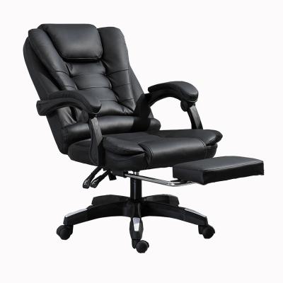 China High Quality Leather Adjustable Recliner Executive Massage Low Price Ergonomic Cheap Office Chair (Height) for sale