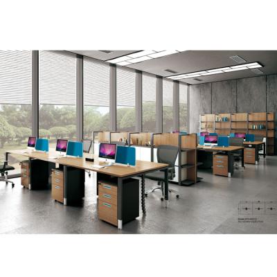 China Scratch resistant; Raincoat ; Factory Directly Selling New Model Fireproof Modular Steel Computer Desk Metal Open Office Workstation for sale