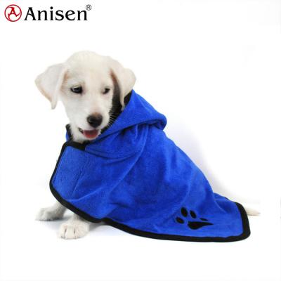 China Sustainable Customized Pet Clothes Microfiber Shear Warm Soft Dog Clothes for sale