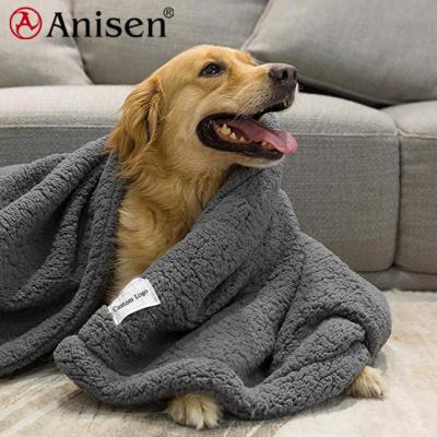 China Removable Blanket 50% OFF 2021 High Quality Sherpa Pet Blankets , Dog Beds Warm Solid Pet Blankets for sale