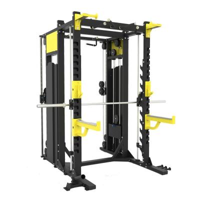 China Freestyle/Functional Trainer Smith Machine Squat Rack Gym Equipment Multi Station Adjustable Home Gym for sale